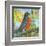 Robin Still Life-Blenda Tyvoll-Framed Art Print