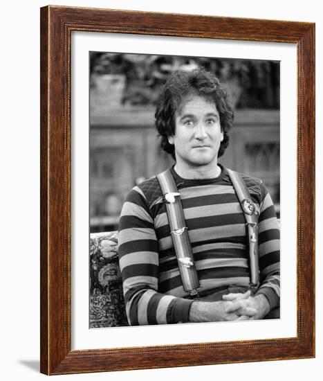 Robin Williams, Mork & Mindy (1978)-null-Framed Photo