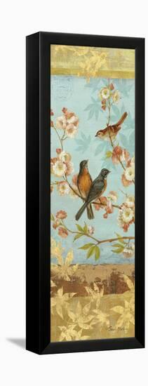 Robins & Blooms Panel-Pamela Gladding-Framed Stretched Canvas