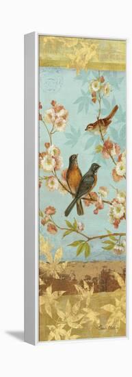 Robins & Blooms Panel-Pamela Gladding-Framed Stretched Canvas