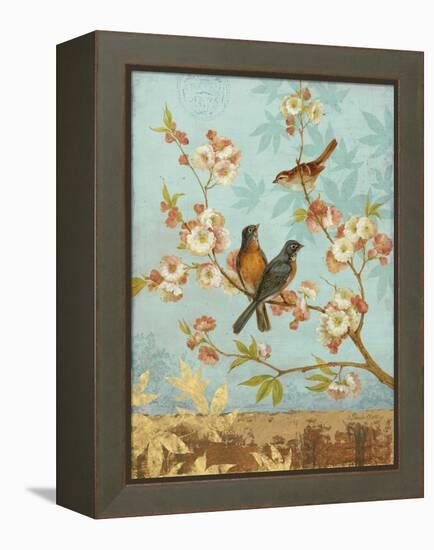 Robins & Blooms-Pamela Gladding-Framed Stretched Canvas