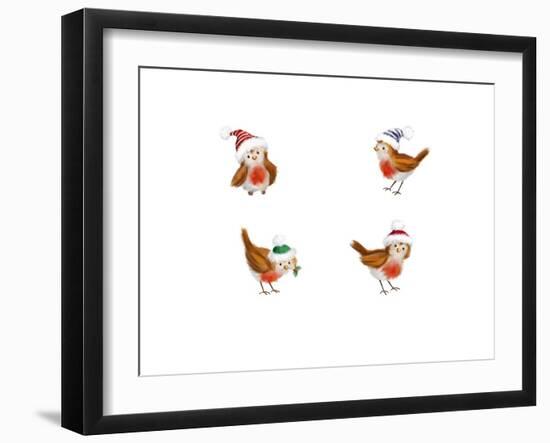 Robins-MAKIKO-Framed Giclee Print