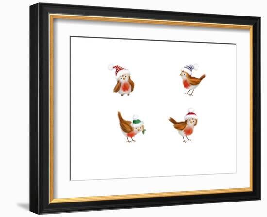 Robins-MAKIKO-Framed Giclee Print