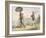 Robinson Crusoe and His Man Friday, Published June 3rd 1840-John Doyle-Framed Giclee Print