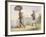 Robinson Crusoe and His Man Friday, Published June 3rd 1840-John Doyle-Framed Giclee Print