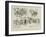 Robinson Crusoe at Drury Lane, Scenes from The History of England in Twenty Minutes-null-Framed Giclee Print