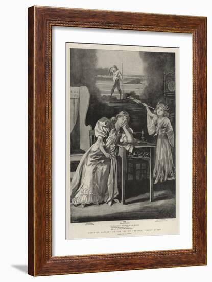 Robinson Crusoe at the Lyceum Theatre, Polly's Dream-null-Framed Giclee Print