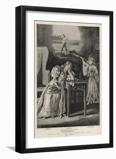 Robinson Crusoe at the Lyceum Theatre, Polly's Dream-null-Framed Giclee Print