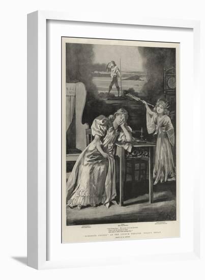 Robinson Crusoe at the Lyceum Theatre, Polly's Dream-null-Framed Giclee Print