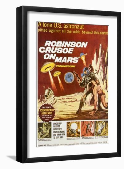 Robinson Crusoe on Mars, 1964-null-Framed Art Print