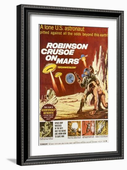 Robinson Crusoe on Mars, 1964-null-Framed Art Print