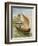 Robinson Crusoe Sailing in His Boat-null-Framed Giclee Print