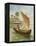 Robinson Crusoe Sailing in His Boat-null-Framed Premier Image Canvas