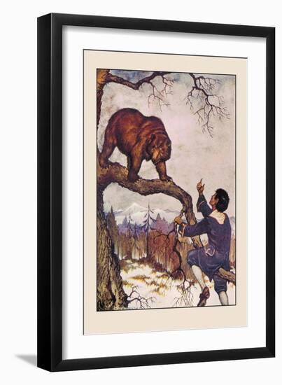 Robinson Crusoe: What, You No Come Farther?-Milo Winter-Framed Art Print