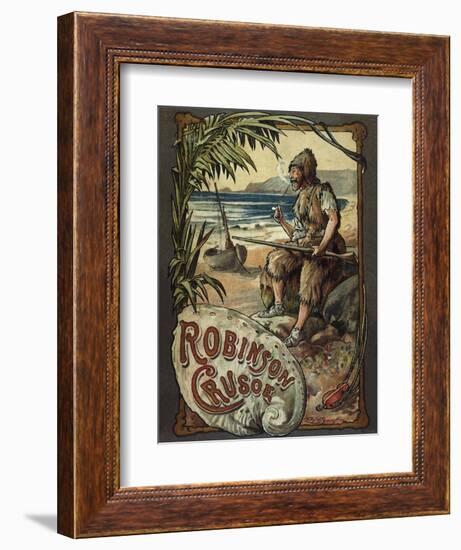 Robinson Crusoe-null-Framed Premium Giclee Print