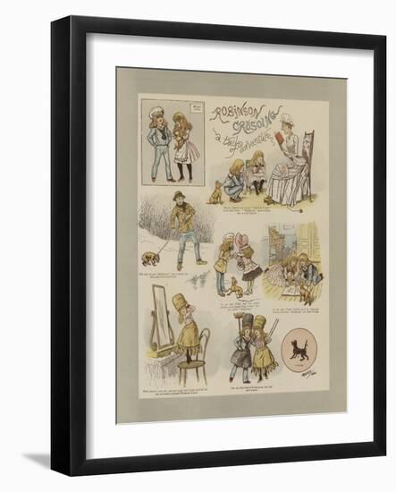 Robinson Crusoe-null-Framed Giclee Print