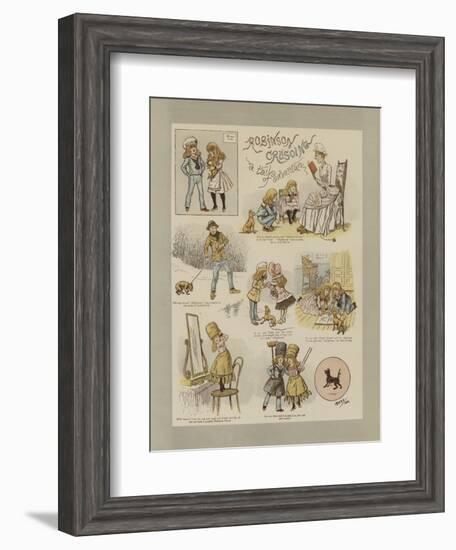 Robinson Crusoe-null-Framed Giclee Print