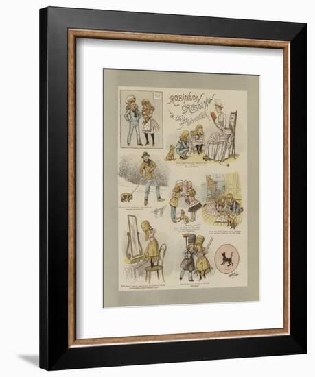 Robinson Crusoe-null-Framed Giclee Print