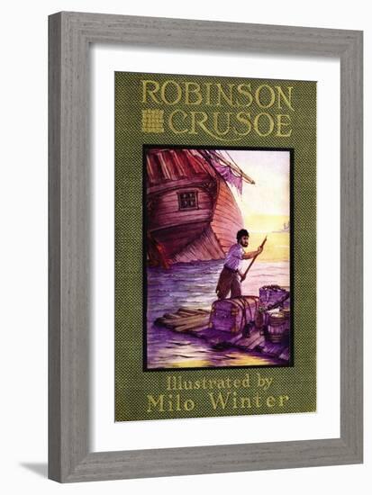 Robinson Crusoe-Milo Winter-Framed Art Print