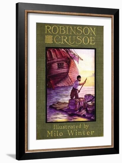 Robinson Crusoe-Milo Winter-Framed Art Print