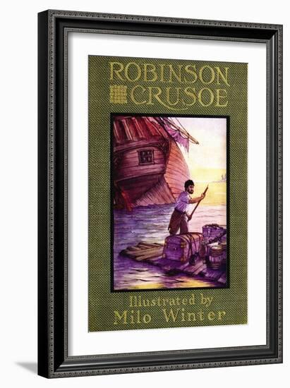 Robinson Crusoe-Milo Winter-Framed Art Print