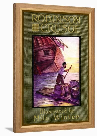 Robinson Crusoe-Milo Winter-Framed Stretched Canvas