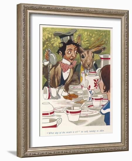 Robinson, Hatters Tea Pty-C Robinson-Framed Art Print