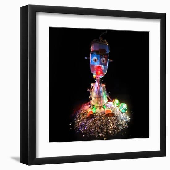 Robo Baby-null-Framed Art Print