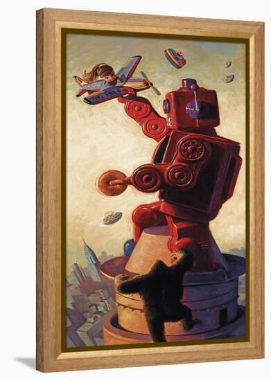 Robo Kong-Eric Joyner-Framed Premier Image Canvas