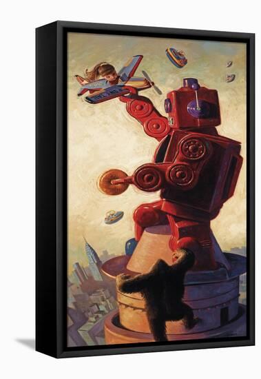 Robo Kong-Eric Joyner-Framed Premier Image Canvas