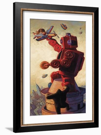 Robo Kong-Eric Joyner-Framed Giclee Print
