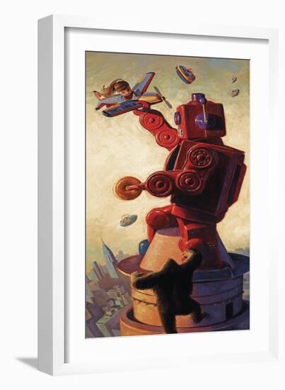 Robo Kong-Eric Joyner-Framed Giclee Print