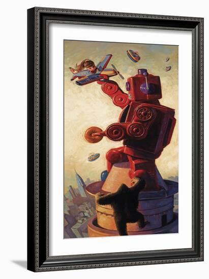 Robo Kong-Eric Joyner-Framed Giclee Print