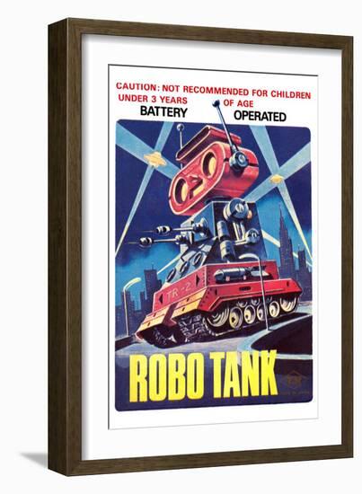 Robo Tank-null-Framed Premium Giclee Print