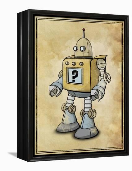 Robot 2-Michael Murdock-Framed Premier Image Canvas