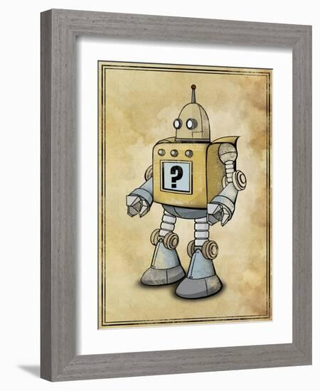 Robot 2-Michael Murdock-Framed Giclee Print