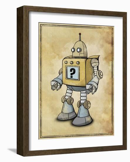 Robot 2-Michael Murdock-Framed Giclee Print