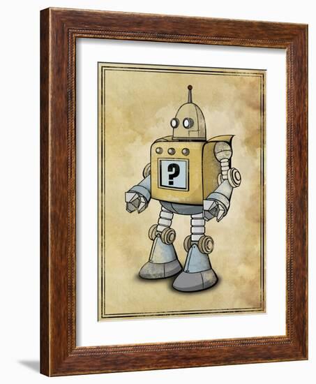 Robot 2-Michael Murdock-Framed Giclee Print