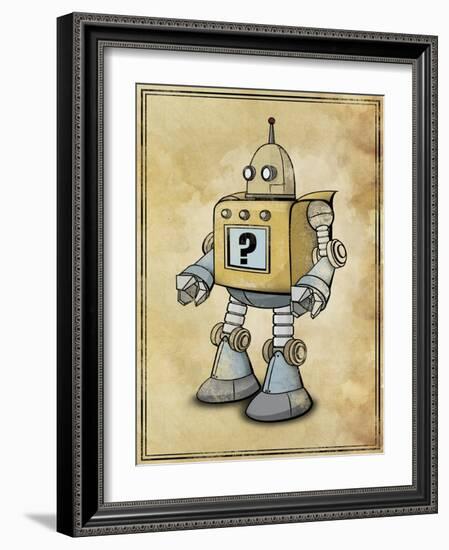 Robot 2-Michael Murdock-Framed Giclee Print