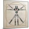 Robot, Artwork-Friedrich Saurer-Mounted Premium Photographic Print