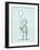 Robot Balloon-Michael Murdock-Framed Giclee Print