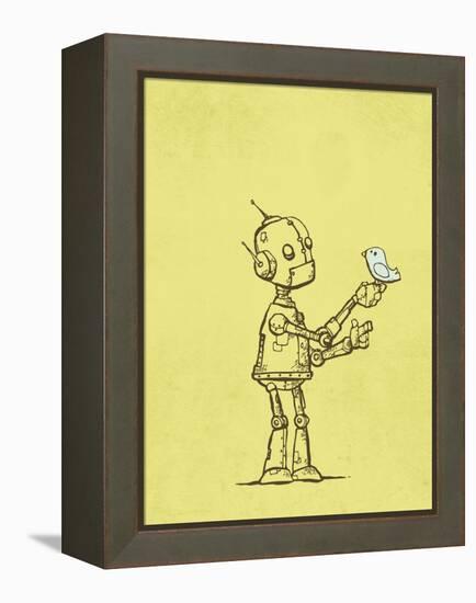 Robot Bird-Michael Murdock-Framed Premier Image Canvas