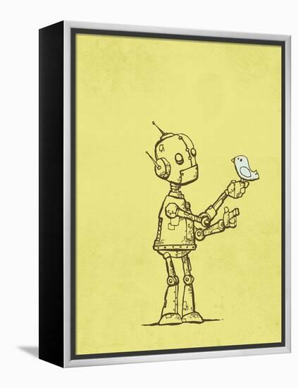 Robot Bird-Michael Murdock-Framed Premier Image Canvas