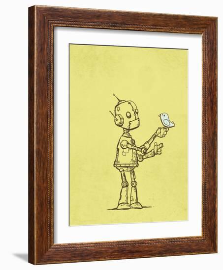 Robot Bird-Michael Murdock-Framed Giclee Print