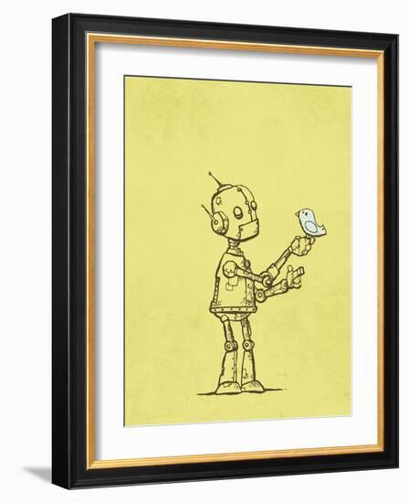 Robot Bird-Michael Murdock-Framed Giclee Print