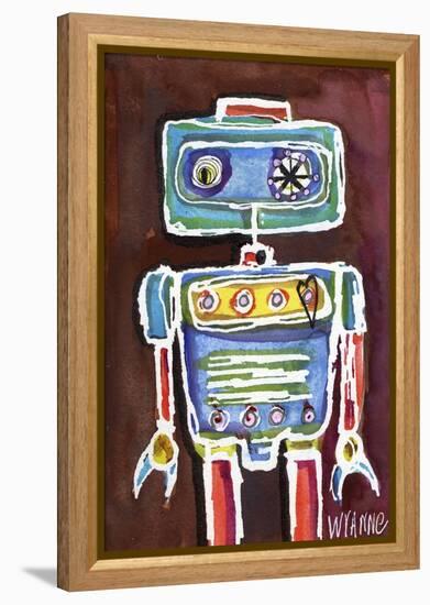 Robot Boy-Wyanne-Framed Premier Image Canvas