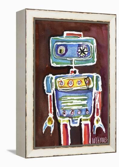 Robot Boy-Wyanne-Framed Premier Image Canvas