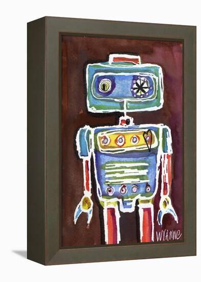 Robot Boy-Wyanne-Framed Premier Image Canvas