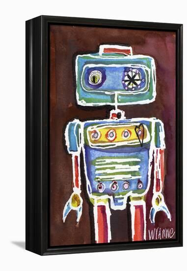 Robot Boy-Wyanne-Framed Premier Image Canvas