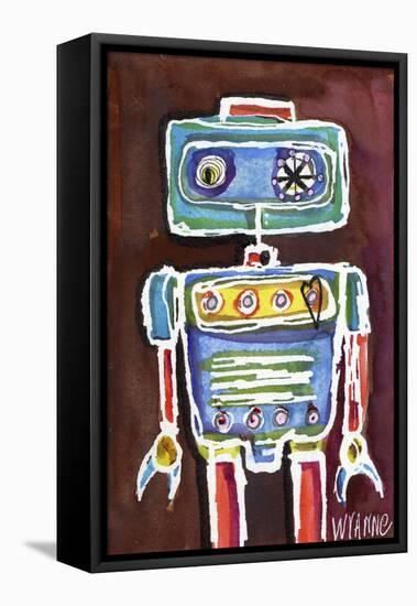 Robot Boy-Wyanne-Framed Premier Image Canvas